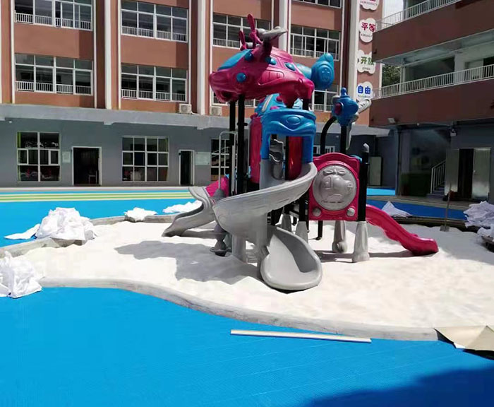 鞍山市人造沙滩儿童游乐场用石英砂